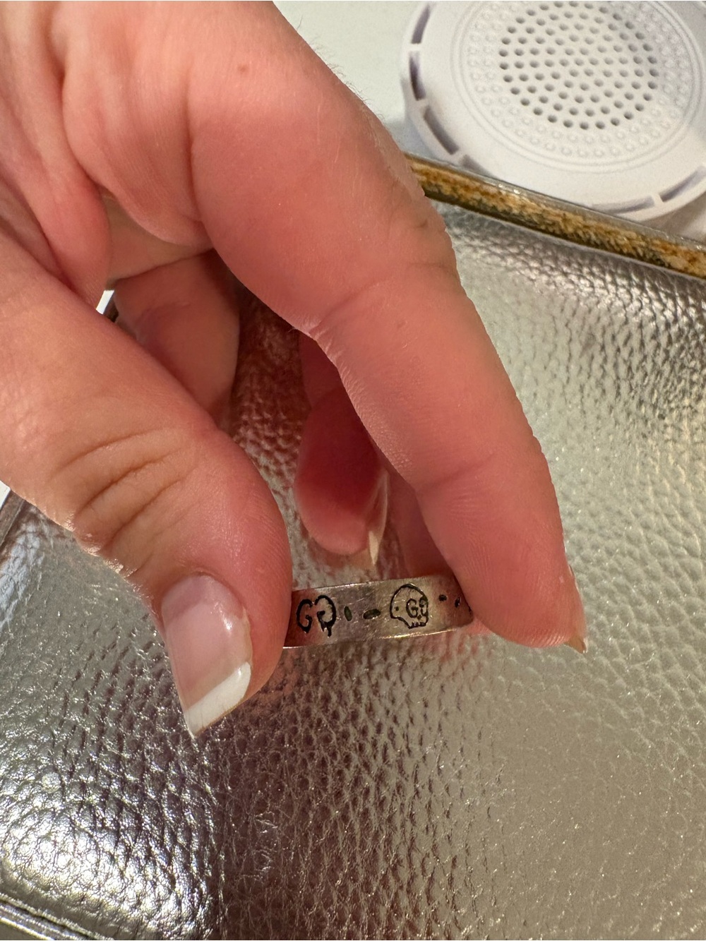 Gucci Sterling Ghost Ring